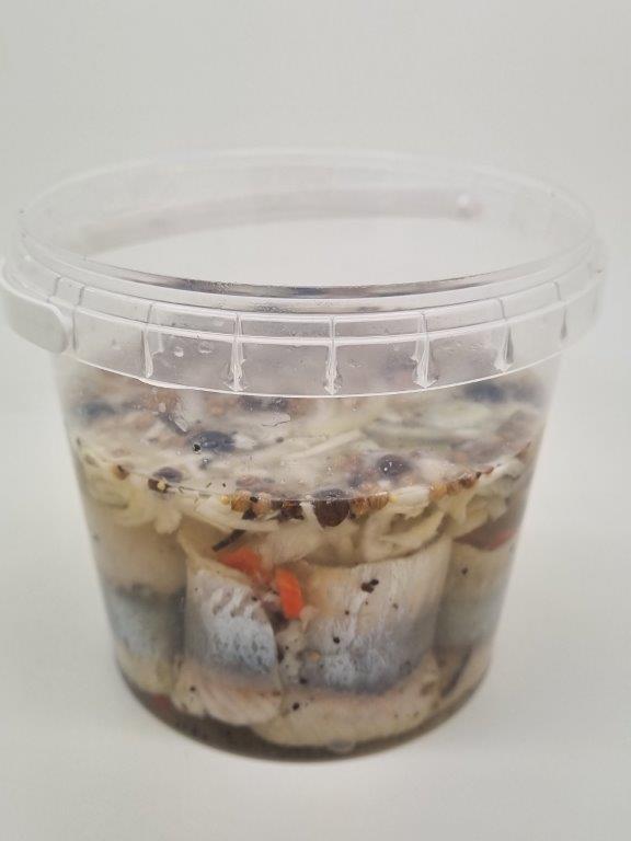 Siļķu fileja marinādē ar garšv un sīp 4/7 100% 5kg