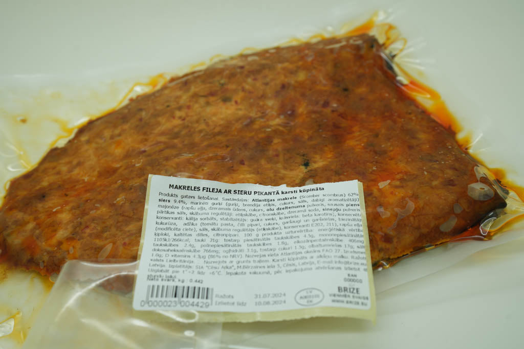 Makrele k/k ar sieru PIKANTĀ Vak